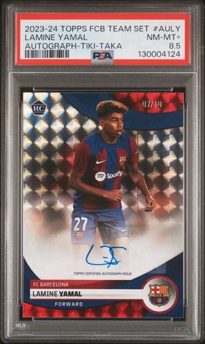 Lamine Yamal 2023 Topps Barcelona Team Set /10