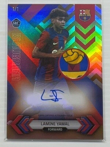 Lamine Yamal 2023 Topps Barcelona Team Set 1/1