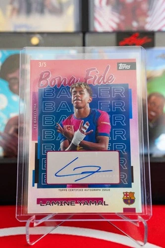 Lamine Yamal 2025 Topps Barcelona Team Set /5