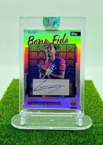 Lamine Yamal 2025 Topps Bona Fide /50