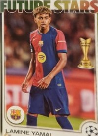Lamine Yamal Topps UEFA Champions League