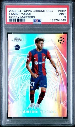 Lamine Yamal 2023 Topps Chrome