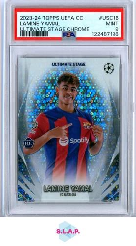 Lamine Yamal 2023 Topps Chrome