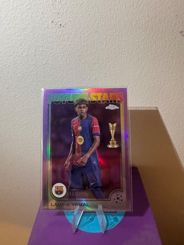 Lamine Yamal 2024 Topps Chrome 137/299