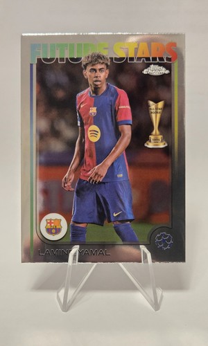 Lamine Yamal 2025 Topps Chrome