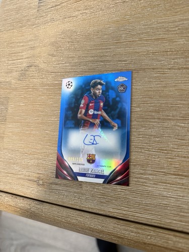 Lamine Yamal 2023 Topps Chrome /150