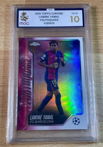 Lamine Yamal Topps Chrome