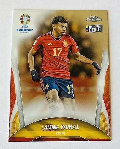 Lamine Yamal 2024 Topps Chrome #17