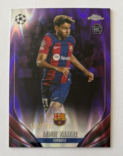 Lamine Yamal 2023 Topps Chrome /175