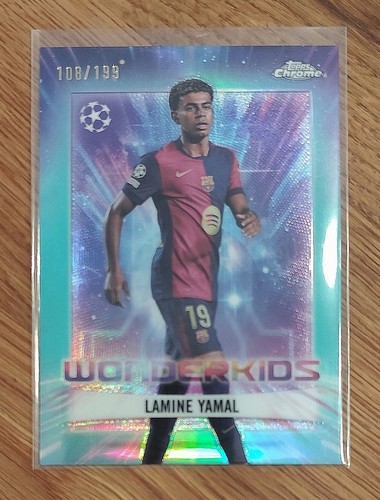 Lamine Yamal 2024 Topps Chrome /199