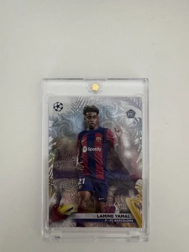 Lamine Yamal 2023 Topps Chrome 23/24