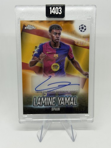 Lamine Yamal 2024 Topps Chrome /25