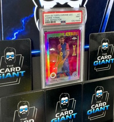 Lamine Yamal Topps Chrome /250