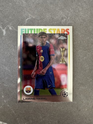 Lamine Yamal 2024 Topps Chrome 25/26