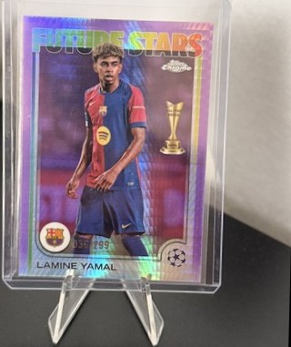 Lamine Yamal 2024 Topps Chrome 25/30