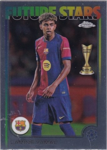 Lamine Yamal 2025 Topps Chrome 27