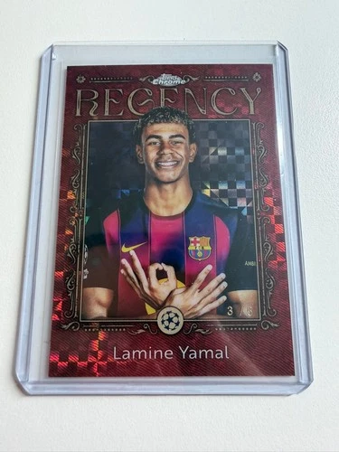 Lamine Yamal 2025 Topps Chrome /5