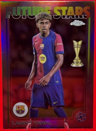 Lamine Yamal 2025 Topps Chrome /5