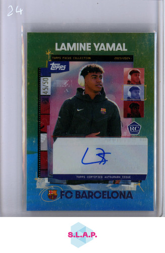 Lamine Yamal 2024 Topps Chrome /50