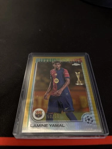 Lamine Yamal 2024 Topps Chrome 50/50