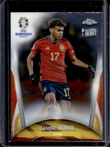 Lamine Yamal 2023 Topps Chrome