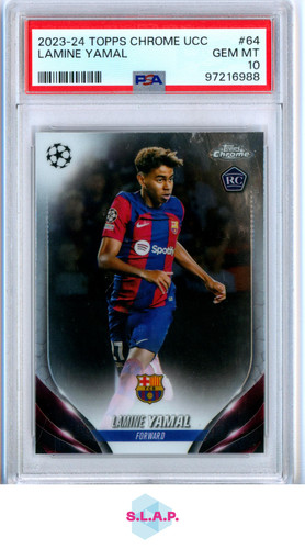 Lamine Yamal 2023 Topps Chrome #64