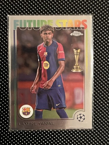 Lamine Yamal 2024 Topps Chrome