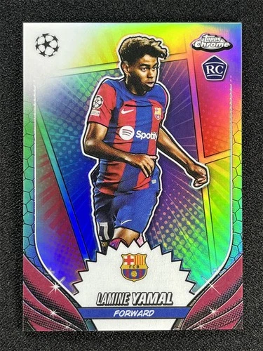 Lamine Yamal 2023 Topps Chrome