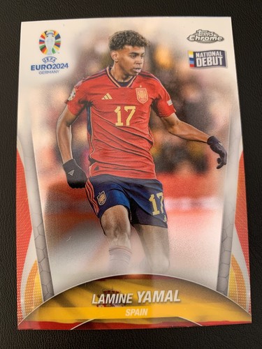 Lamine Yamal 2024 Topps Chrome