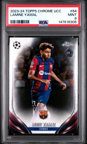 Lamine Yamal 2023 Topps Chrome