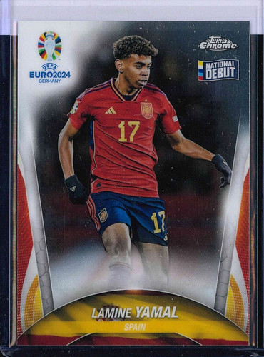 Lamine Yamal 2024 Topps Chrome