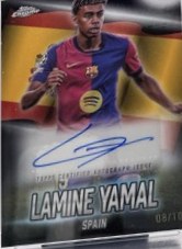 Lamine Yamal 2024 Topps Chrome Black /10