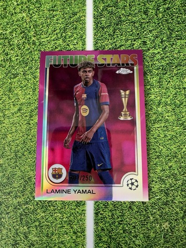 Lamine Yamal 2024 Topps Chrome Champions League /250