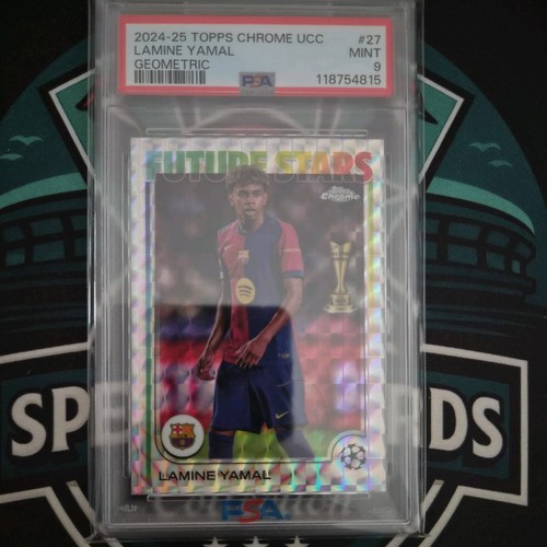 Lamine Yamal 2024 Topps Chrome Geometric
