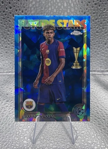 Lamine Yamal 2024 Topps Chrome ICC Sapphire Edition