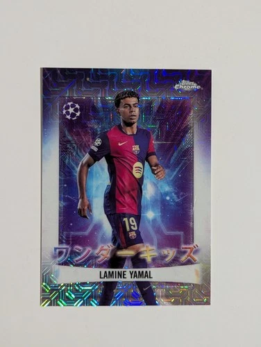 Lamine Yamal 2024 Topps Chrome Japanese Edition