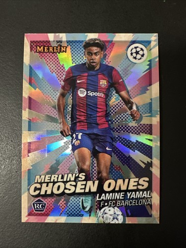 Lamine Yamal 2023 Topps Chrome Merlin UEFA #MC-1
