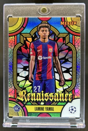 Lamine Yamal 2024 Topps Chrome Merlin UEFA #R-9