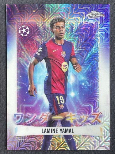 Lamine Yamal 2024 Topps Chrome Mojo #WK-5