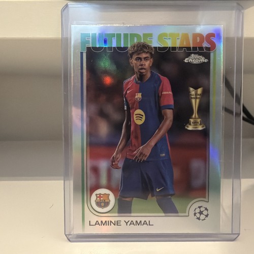 Lamine Yamal 2024 Topps Chrome Refractor #27