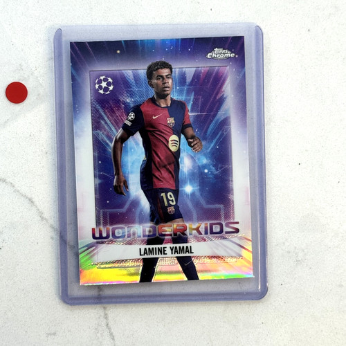 Lamine Yamal 2024 Topps Chrome Refractor
