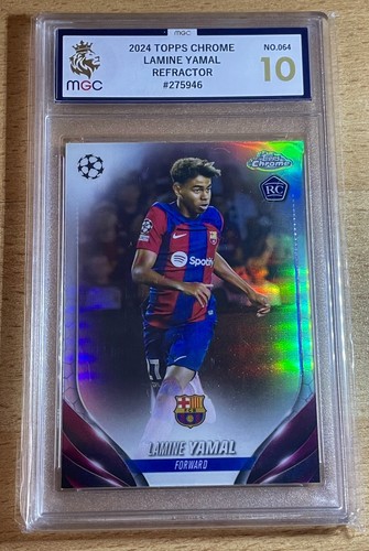 Lamine Yamal Topps Chrome Refractor /64