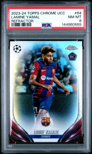 Lamine Yamal 2023 Topps Chrome Refractor #64