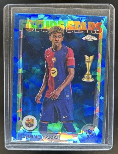 Lamine Yamal 2024 Topps Chrome Sapphire