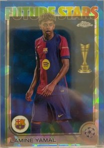 Lamine Yamal 2024 Topps Chrome Sapphire