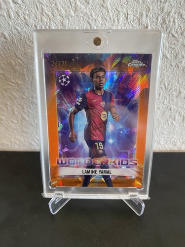 Lamine Yamal 2024 Topps Chrome Sapphire /25