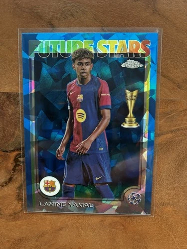 Lamine Yamal 2024 Topps Chrome Sapphire