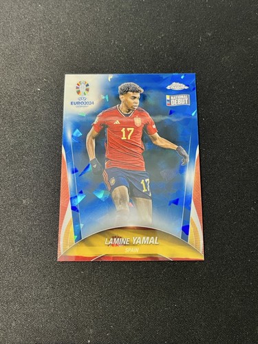 Lamine Yamal 2024 Topps Chrome Sapphire