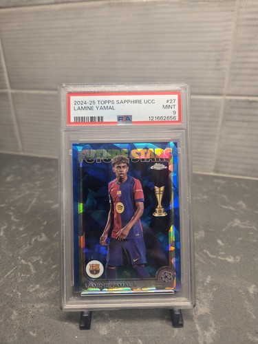 Lamine Yamal 2024 Topps Chrome Sapphire Edition Sapphire #27