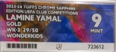 Lamine Yamal 2023 Topps Chrome Sapphire Edition Sapphire
